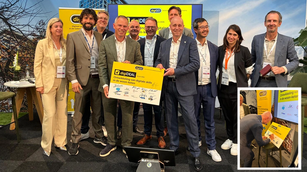 Domivio ondertekent digiDeal ‘Ontwikkeling digitale skills in de woonketen’